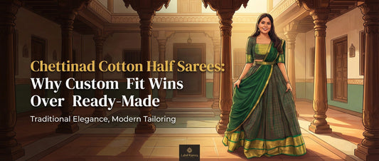 Chettinad Cotton Half Sarees: Why Custom Fit Wins Over Ready-Made