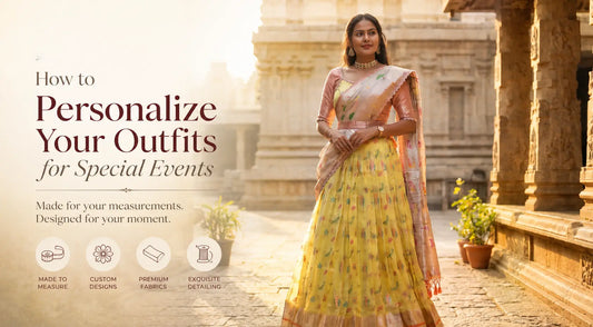 customised anarkali lehenga labelkamra