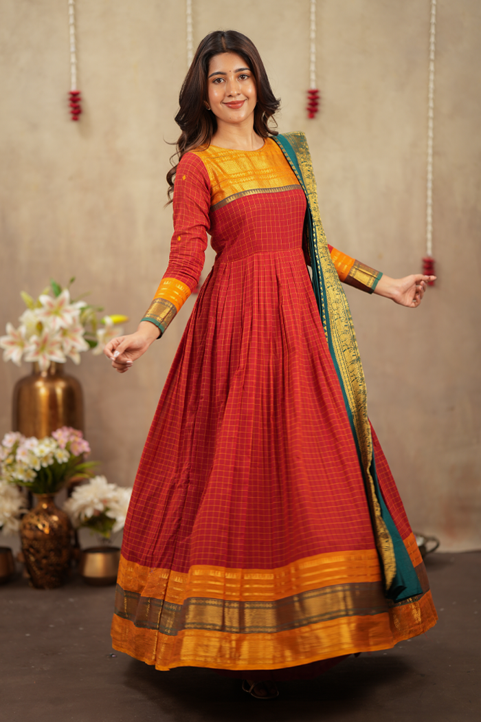 Luxury ethnic party outfit
